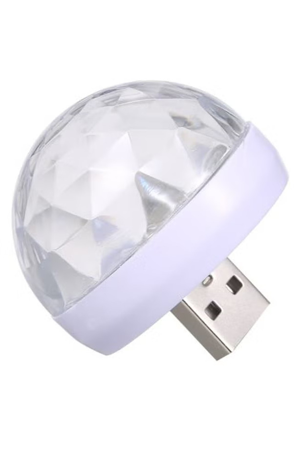 Multi-color LED Mini USB Port Lamp - 4
