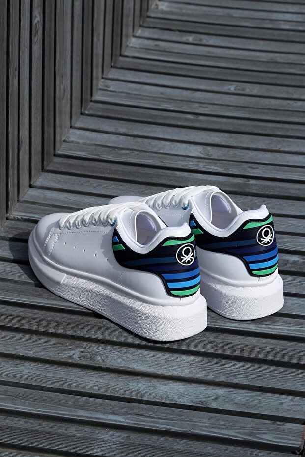 Beyaz Erkek Sneaker Urban Glide - 5
