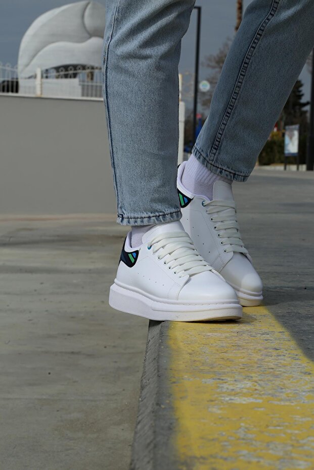 Beyaz Erkek Sneaker Urban Glide - 4
