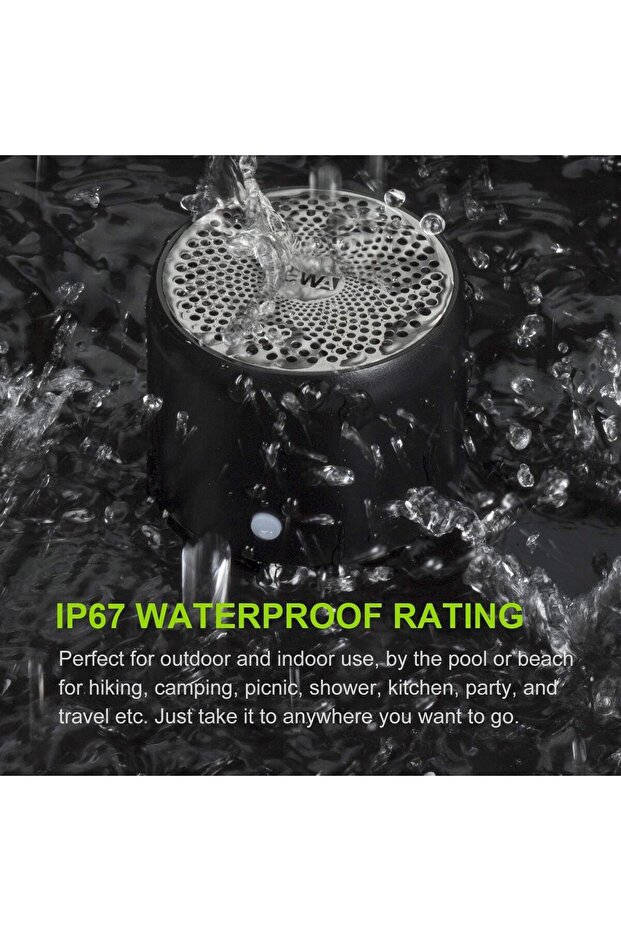 مكبر صوت بلوتوث محمول صغير A106Pro (أسود) - 6