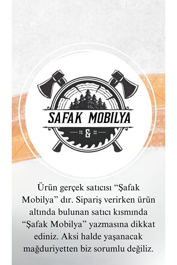 Çift Çekmeceli Ahşap Modern Komodin - 2