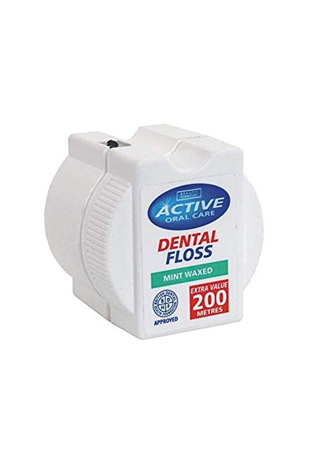 Beauty Formula Active Mint Waxed Dental Floss | 200M