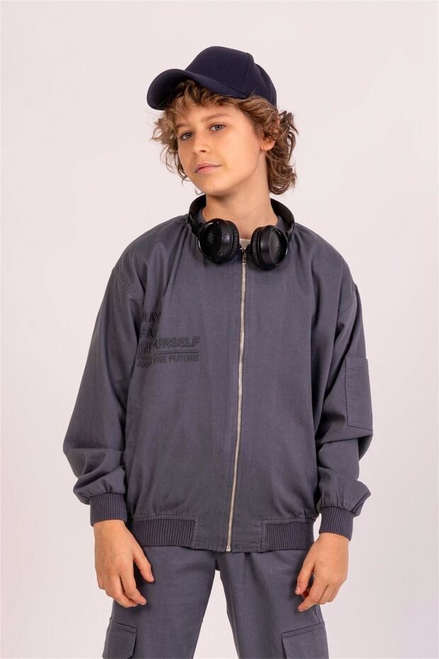 Boy's Jacket Indigo M7737 - 2