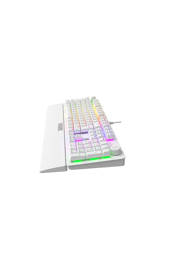 Lumina K1 ARGB Işıklandırma - Makro Yazılımlı - Red Switch - Bilek Destekli Mekanik Klavye - 4