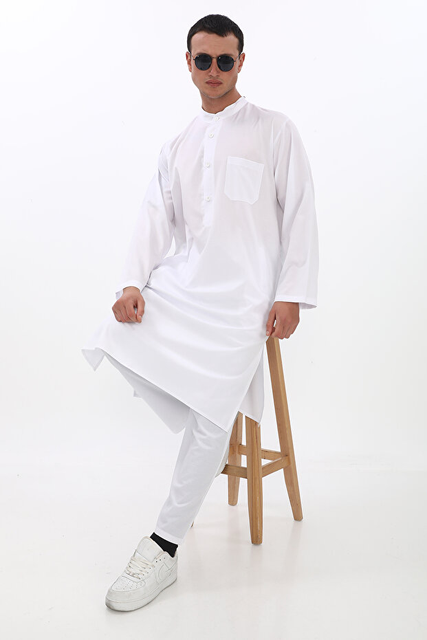 Umrah Clothing - Long Length Afghan Set & Men's Umrah Clothing