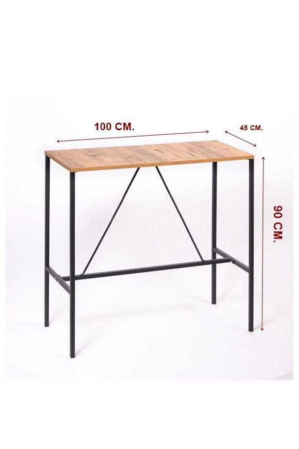 Retodesing Bar Masası 100/45 Yemek Masası - 3
