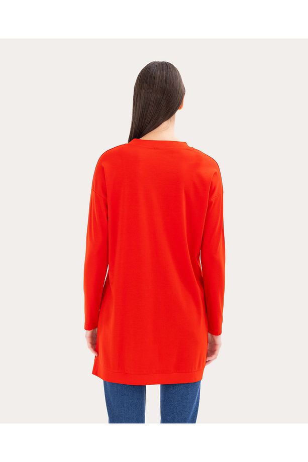 Örme Kumaş Basic Tunik - 4