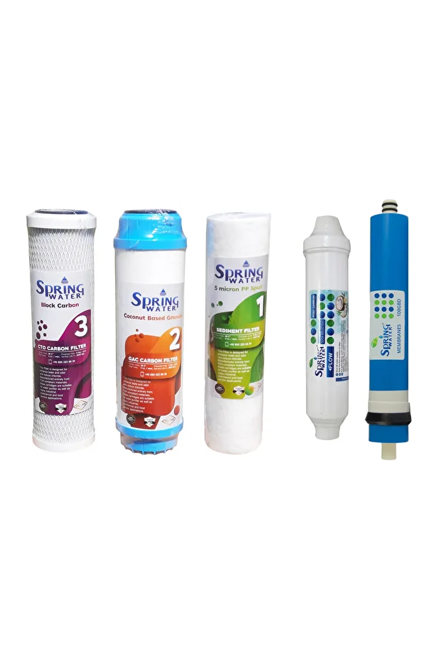 Water 5 li Filtre Seti - Açık Sistem Cihazlar İçin - 1