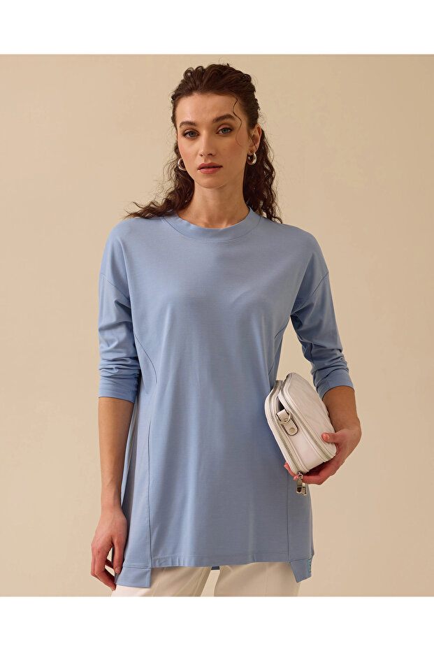 Örme Kumaş Basic Tunik - 1