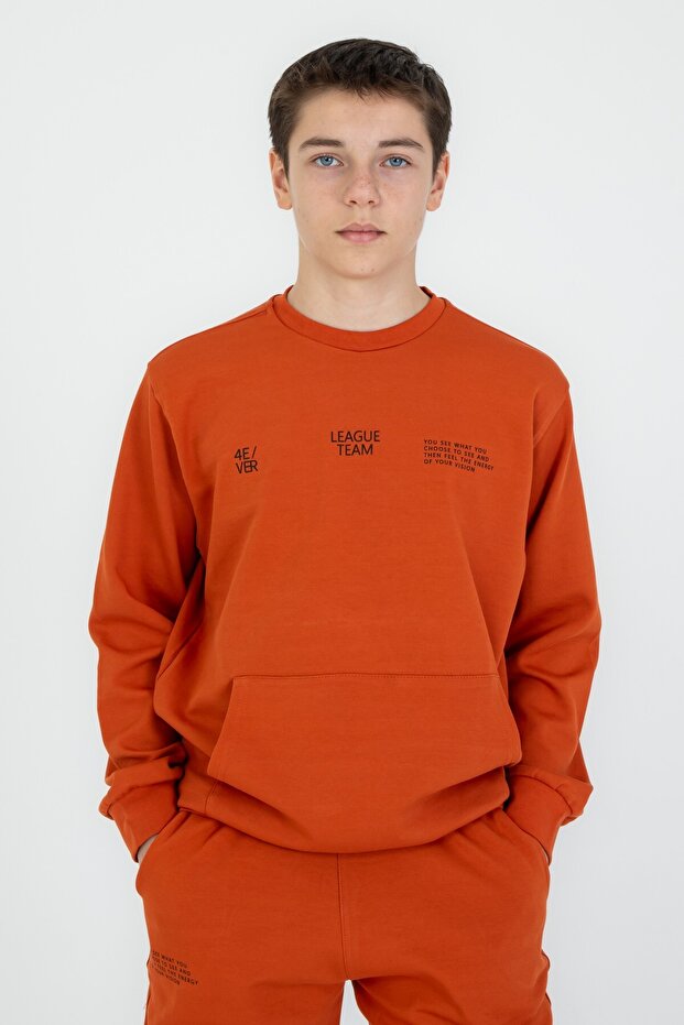 Bisiklet Yaka Basic Alt Üst Eşofman Takım - 3