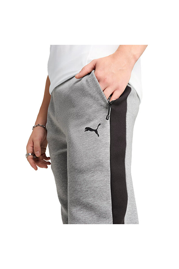 Evostrıpe Core Pants 631533 Pánské tepláky ŠEDÉ - 4