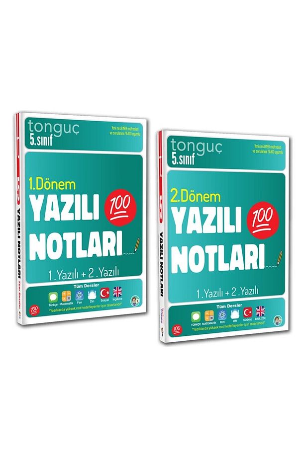 5. Sınıf Yazılı Notları 1. Dönem Ve 2. Dönem 1 Ve 2. Yazılı 2025 - 1