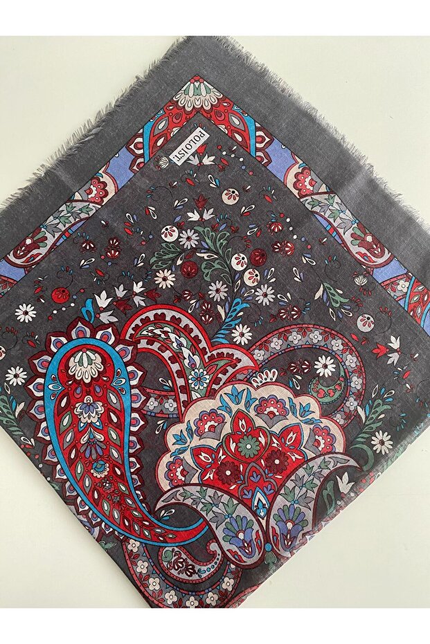 ماندالا نمط الكتابة القماش القطني - 1