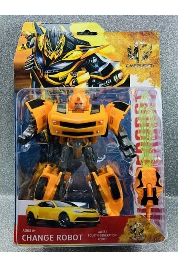 Transformers Bumble Bee Dönüşen Oyuncak Robot Araba - 1