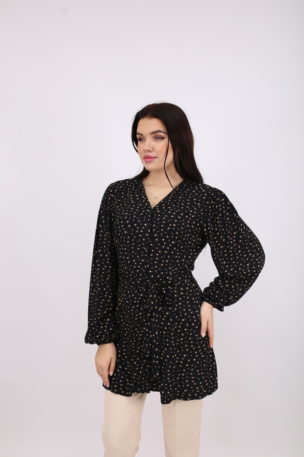 Patterned Lace Tunic - 6