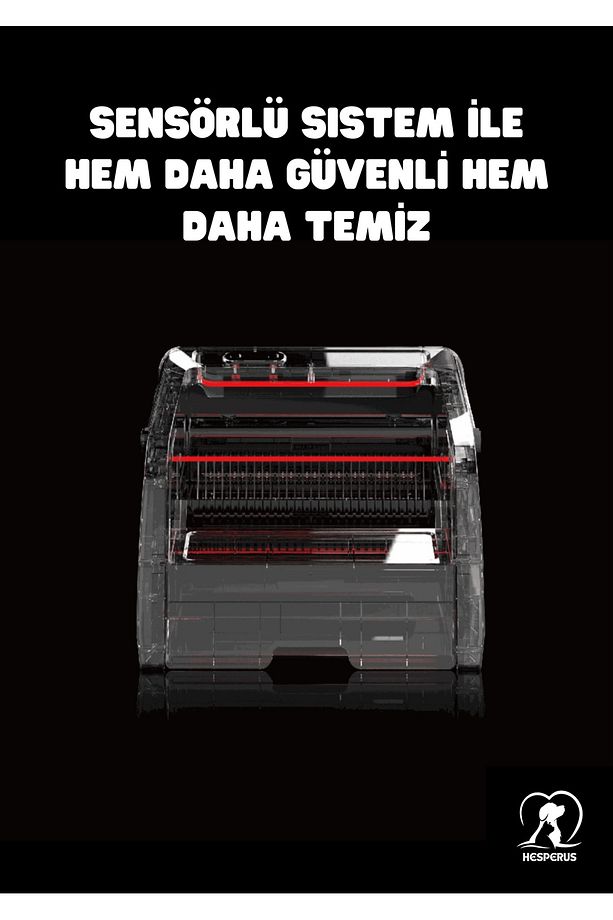 Akıllı Otomatik Kedi Tuvaleti, App, Kamera & Ses Takipli, Sensörlü Güvenlik & Kilo Ölçer - 6