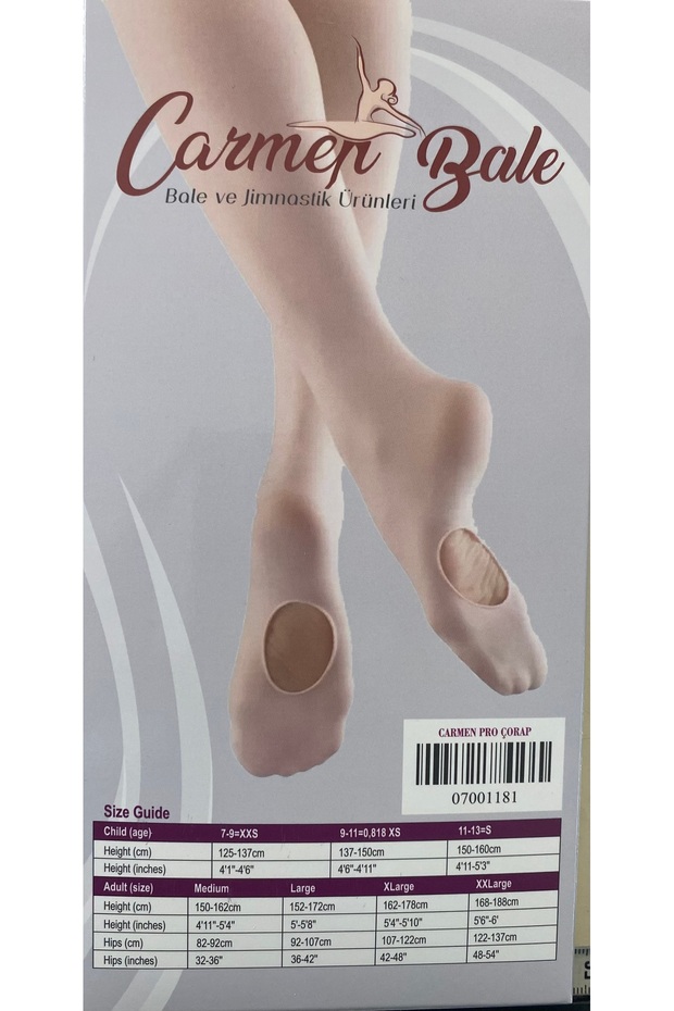 Profesyonel bale çorap - 1