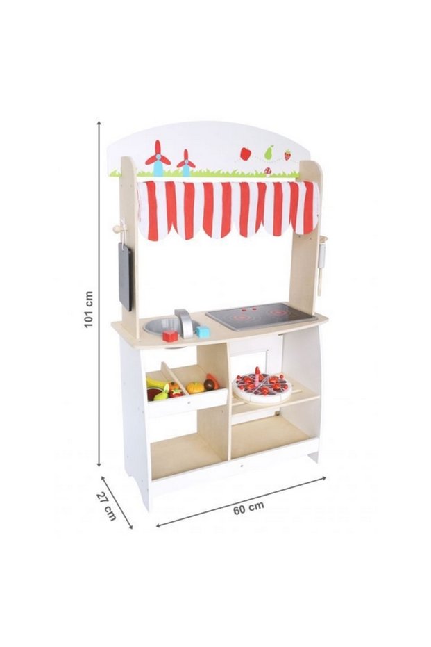 Ecotoys CA04063 kitchen + accessory set