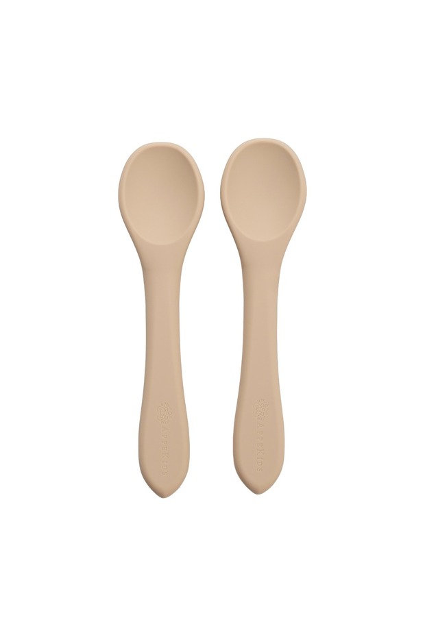 Silicone Spoon Set, - Bubble Beige - 4