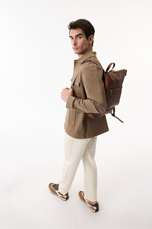 سترة كاجوال بأزرار متعددة الجيوب - 4