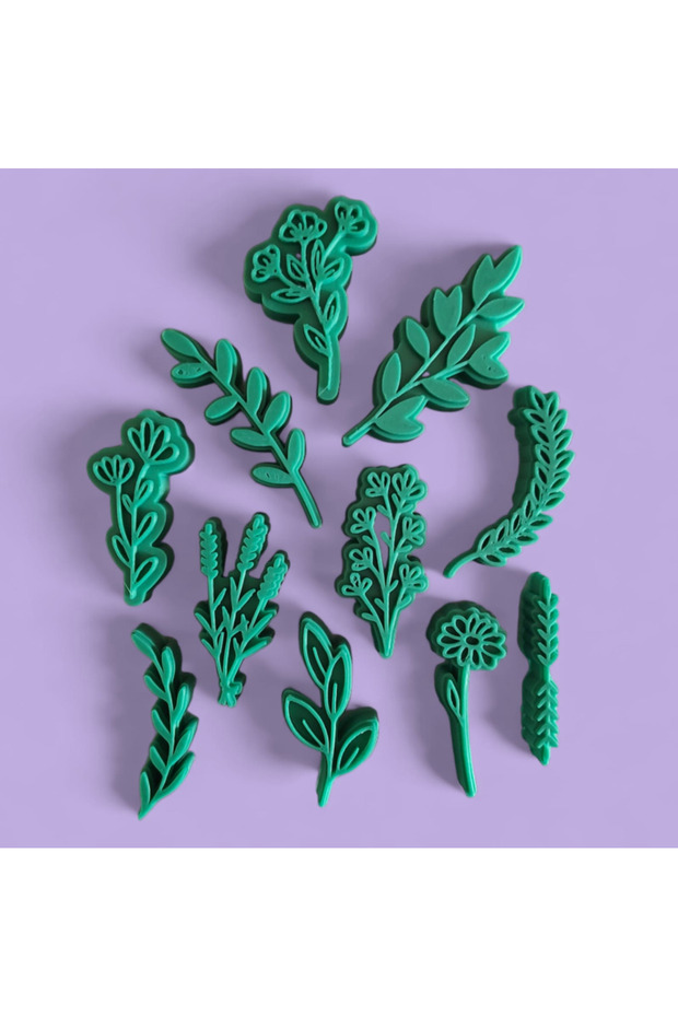 Çiçek Damga Seti - 1