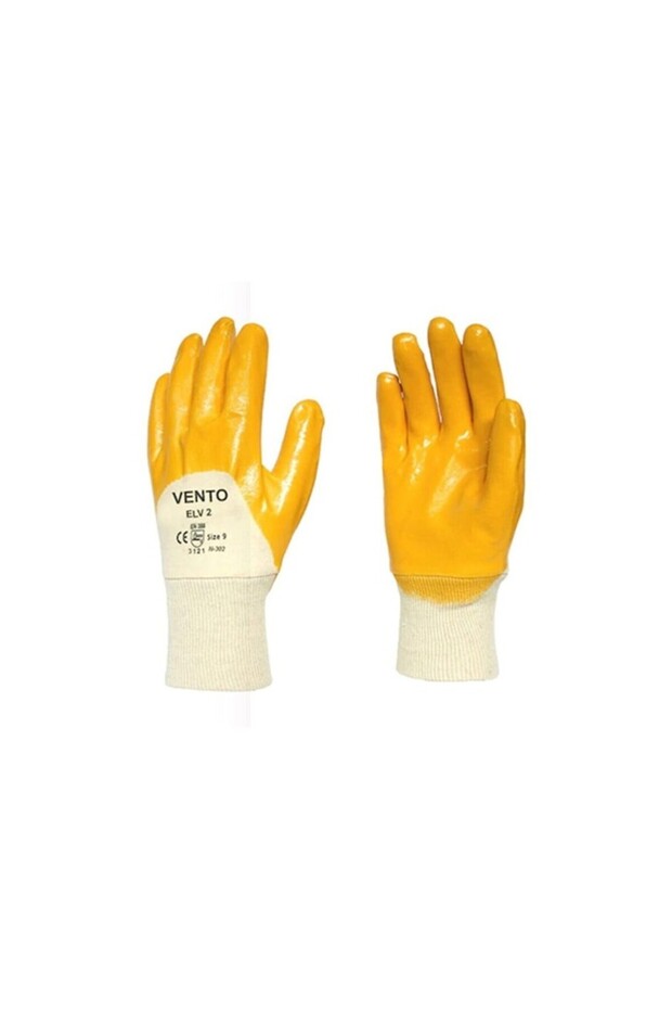 Elv-2 Sarı Nitril Eldiven - 1