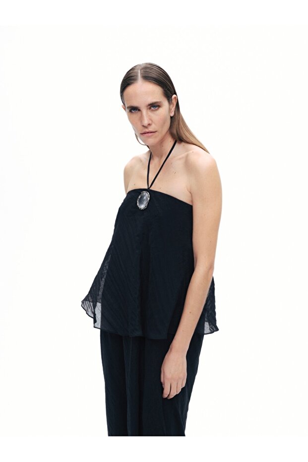 Rochie maxi cu decolteu - 5