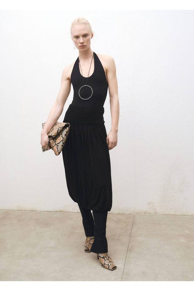 Backless Halter Neck Body - 2