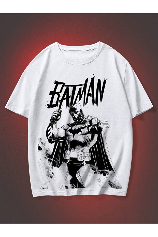 Character Printed Oversize Cotton T-Shirt