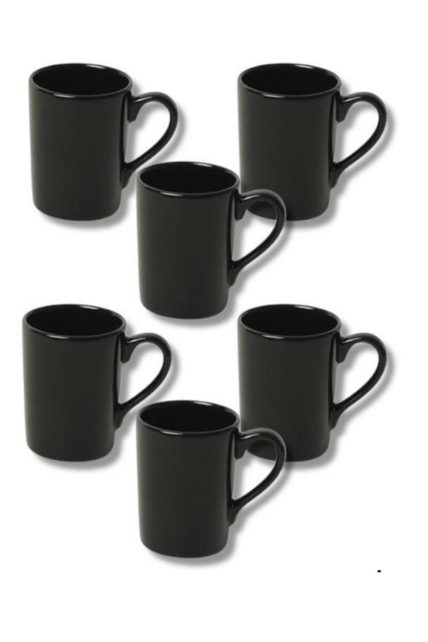 Siyah Zen Kupa 8cm 6 Adet - 3
