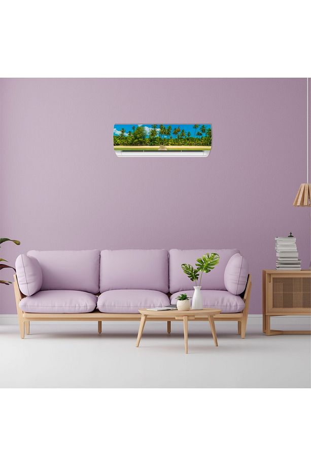 Palmiyeler Arasında Ön Yüzey Klima Sticker Kaplama - 2