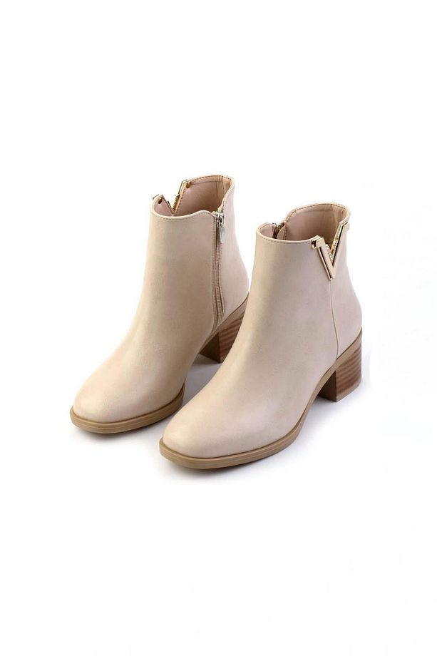 Bej  Kadın Bot & Bootie K02049001909 - 2