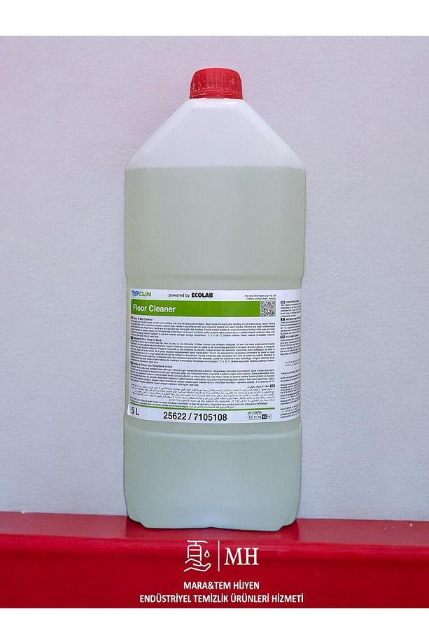 Topclin Floor Cleaner Zemin ve Duvar Temizleme Maddesi 5 LT - 1