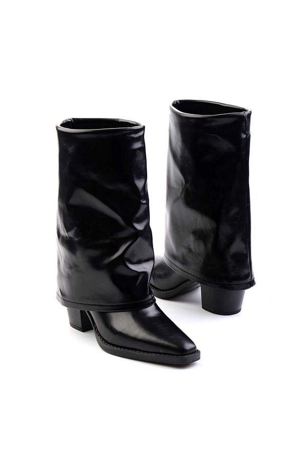 Siyah  Kadın Bot & Bootie K02091040009 - 2