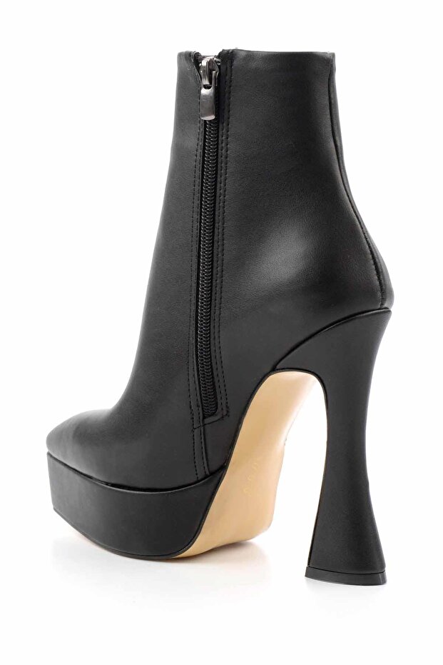 Siyah Kadın Bot & Bootie K02204500209 - 4