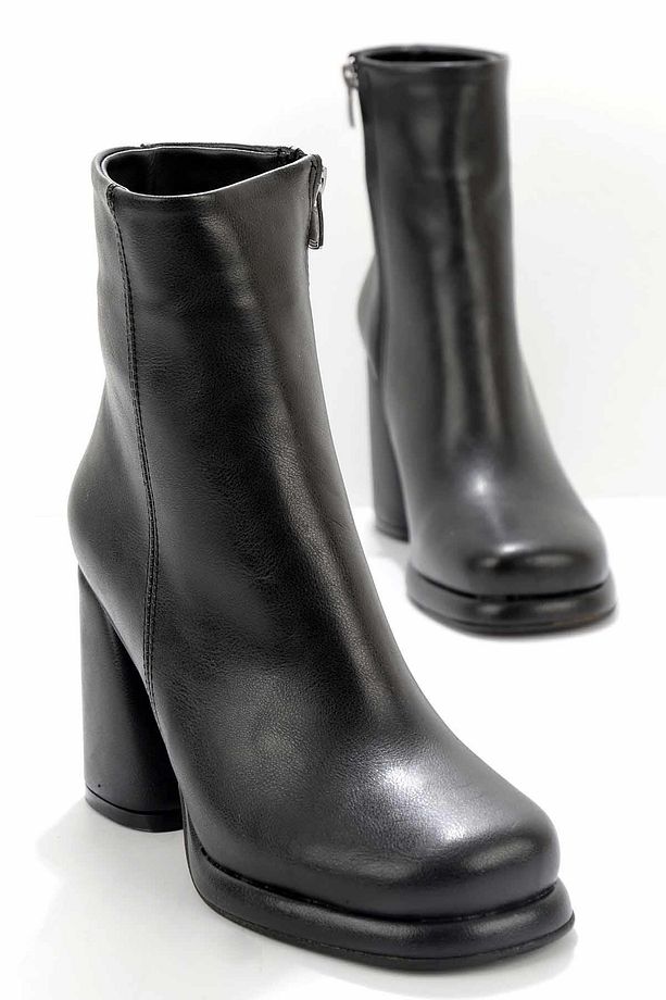 Siyah Kadın Bot & Bootie K02204500009 - 2