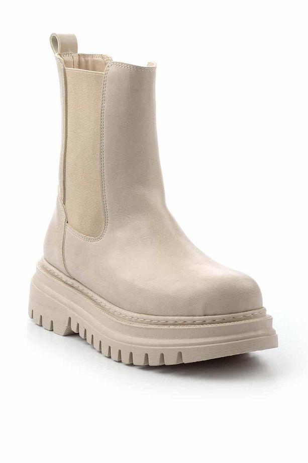 Bej Kadın Bot & Bootie K02129051509 - 3