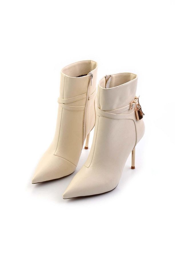 Bej  Kadın Bot & Bootie K02209031809 - 2