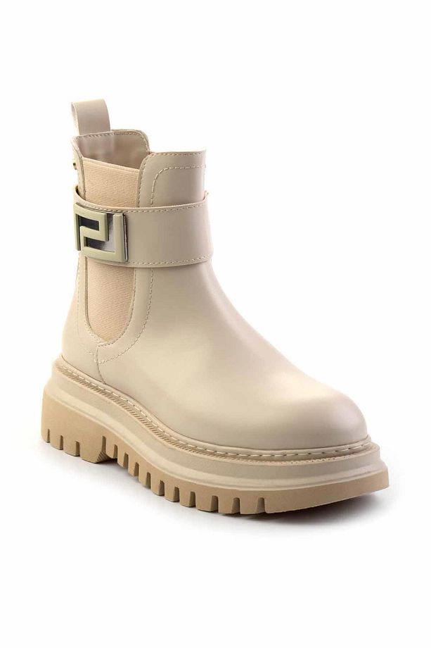 Bej  Kadın Bot & Bootie K02538562209 - 3