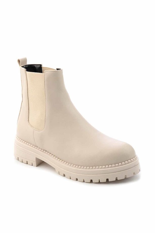 Bej Kadın Bot & Bootie K02246150409 - 3
