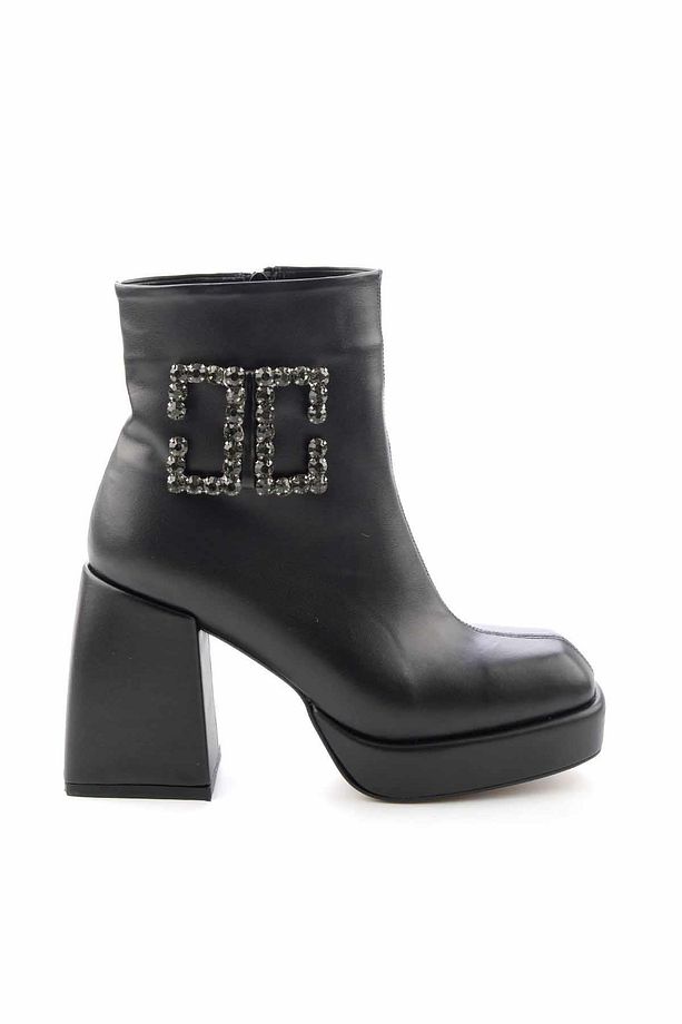 Siyah Kadın Bot & Bootie K02226100509 - 2