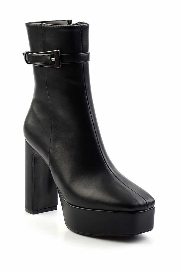 Siyah  Kadın Bot & Bootie K02227176009 - 3