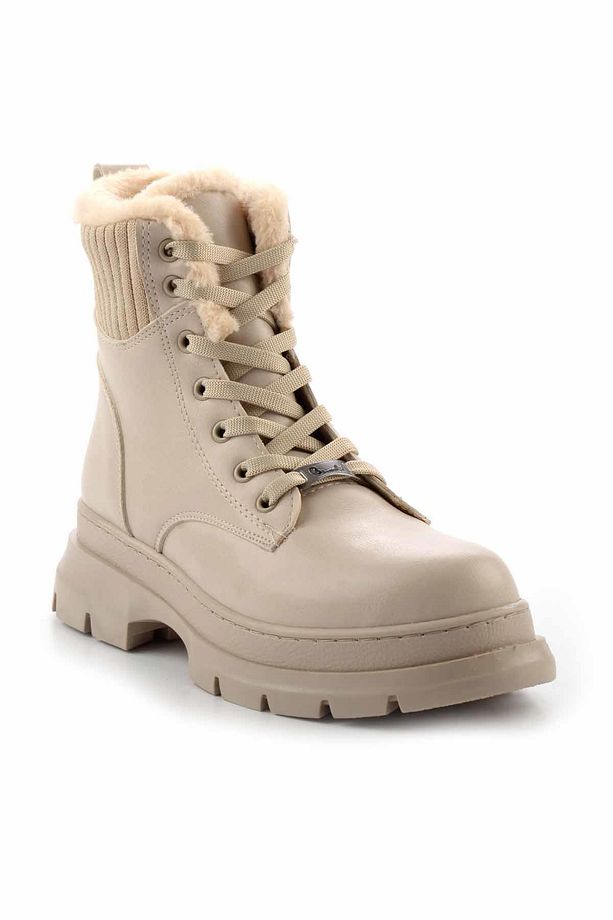 Bej Kadın Bot & Bootie K02688008009 - 4