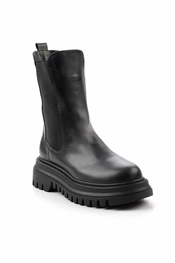 Siyah Kadın Bot & Bootie K02718131409 - 3