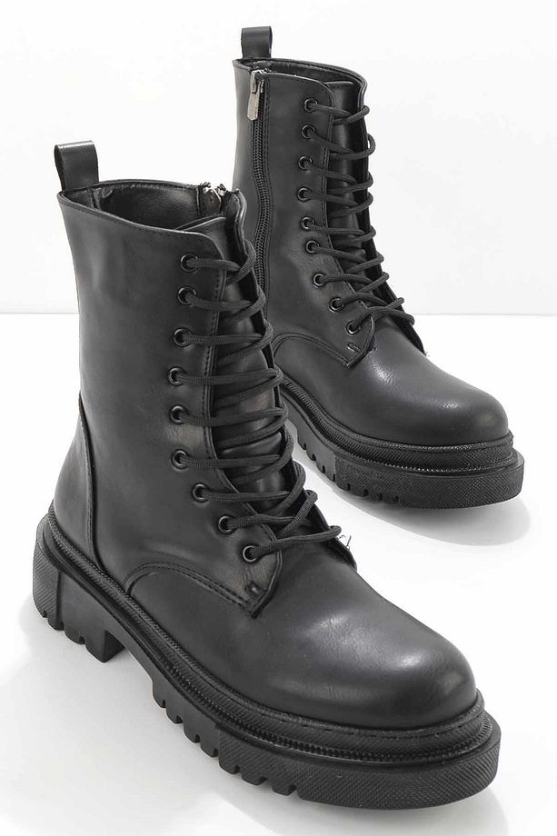 Siyah Kadın Bot & Bootie K02836222609 - 2