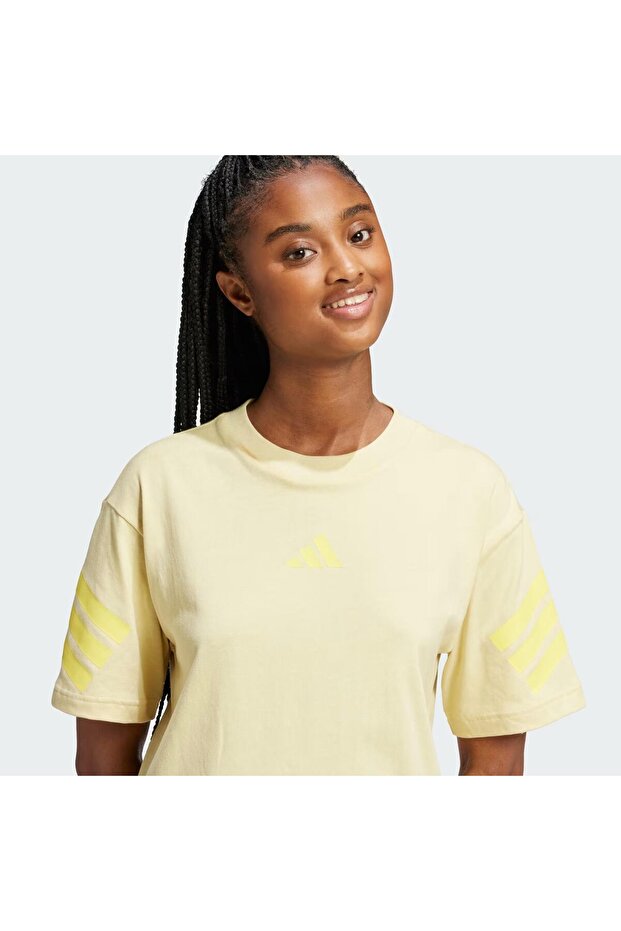 Future Icons 3 Stripes Kadın Tişört - 6