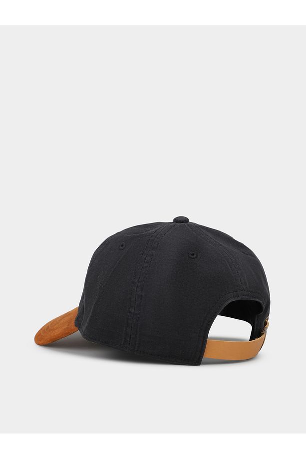 Zig Zag Stitch Baseball Cap Unisex Siyah Şapka Tb0a622e0011 - 2