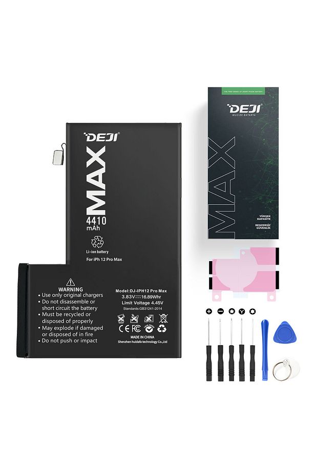 Iphone 12 Pro Max Batarya 4410 Mah Mucize Batarya - 1