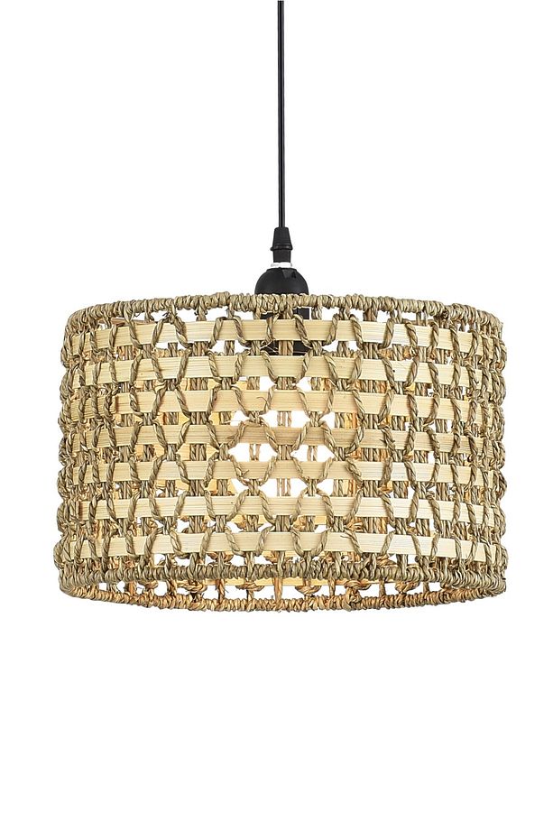 Platinium Model Tekli Rattan Bambu Modern Tasarım İskandinav Bohem Sarkıt Avize - 1