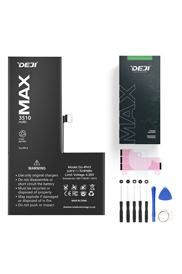 Iphone X Batarya 3510 Mah Mucize Batarya - 1